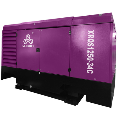 Vitesse 1750rpm Compresseur d'air à vis à haute pression Compresseur d'air portable Machine pour puits d'eau