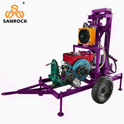 Machine de forage de puits profonds Équipement rotatif de forage de trous