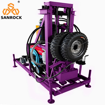 Machine de forage de puits profonds Équipement rotatif de forage de trous