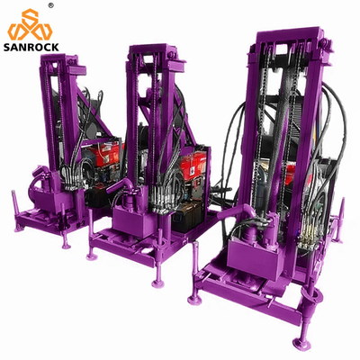 Machine de forage portable à puits d'eau à haut rendement de forage pour le forage rotatif
