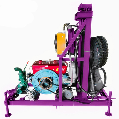 Machine de forage à eau portable à haute efficacité de forage