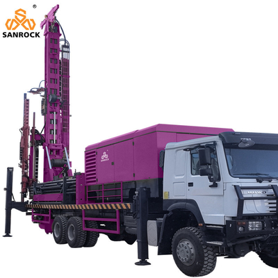Machine de forage à circulation inverse multifonctionnelle Full Hydraulic Truck Mounted RC Forage