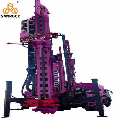 Machine de forage à circulation inverse multifonctionnelle Full Hydraulic Truck Mounted RC Forage
