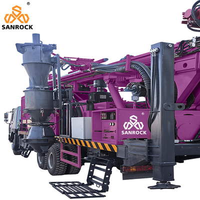 Machine de forage à circulation inverse multifonctionnelle Full Hydraulic Truck Mounted RC Forage