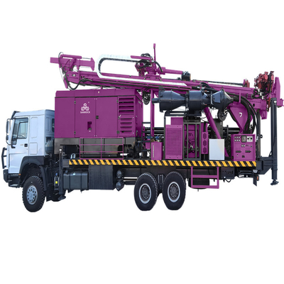 Forage monté sur camion 55m3/min 96m3/min Circulation inverse Machine de forage RC Forage hydraulique