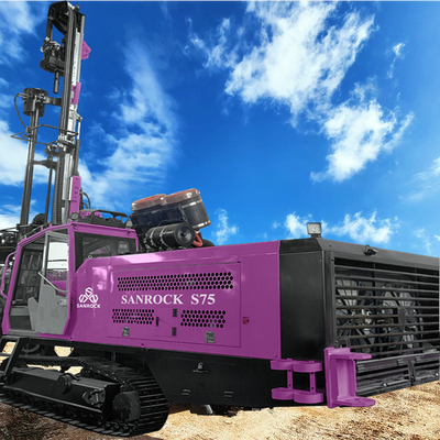 Perçage de forage par explosion de surface Perçage minier DTH Perçage de machine Crawler Perçage rotatif