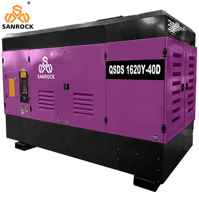 Machine de compression d'air à vis à haute pression
