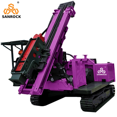 Machine de forage de pile solaire photovoltaïque pilote hydraulique statique pilote vibratoire pilote à marteau