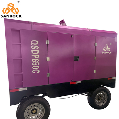 Compresseur d'air à vis Machine diesel Puissance 194kw Compresseur d'air à vis Compresseur d'air mobile à vendre