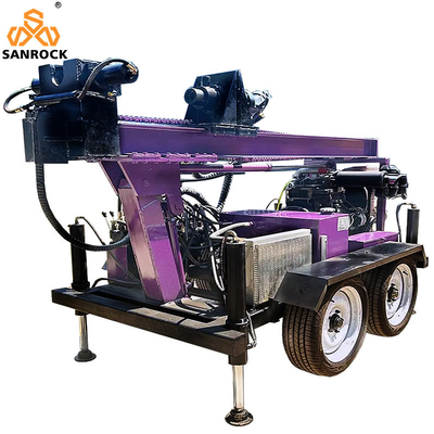Forage de puits d'eau irrigation agricole machine de forage d'eau forage de puits hydraulique