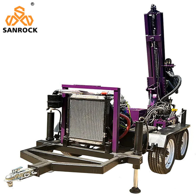 Forage de puits d'eau irrigation agricole machine de forage d'eau forage de puits hydraulique