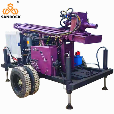 Fabricants Machines de forage de puits en profondeur Trailers Montagé Forage de puits de petite taille