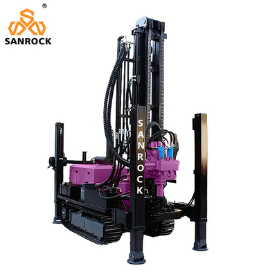 Machine de forage de puits d'eau portable