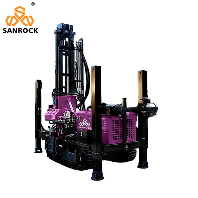 Machine de forage de puits d'eau portable