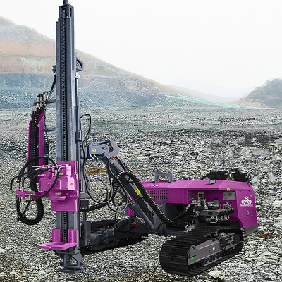 Forage hydraulique DTH 50m profondeur de forage portable