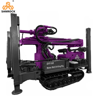 Machine de forage de puits d'eau portable