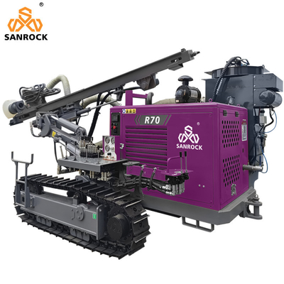 Forage hydraulique DTH 50m profondeur de forage portable