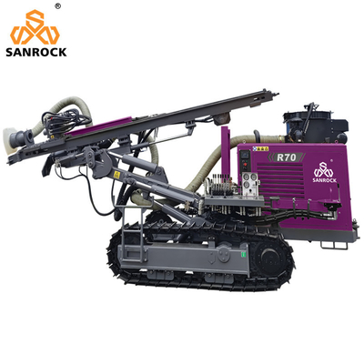 Forage hydraulique DTH 50m profondeur de forage portable