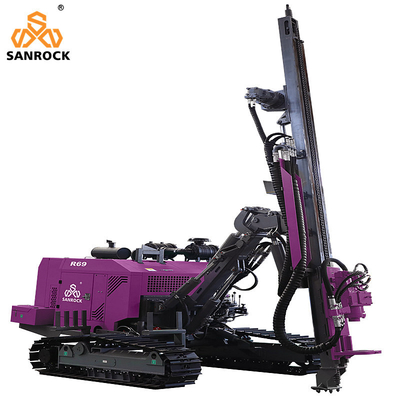 Machinerie de forage hydraulique DTH Machinerie minière Surface vers le bas La machine de forage de trous