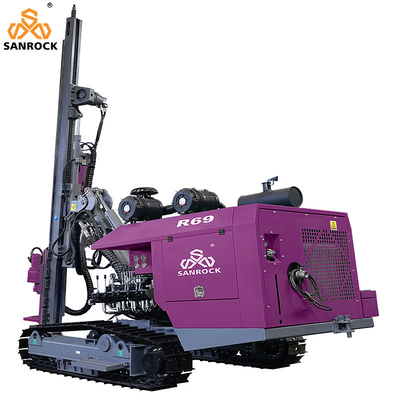 Équipement de forage à marteau DTH Forage portable DTH Forage hydraulique Forage rotatif