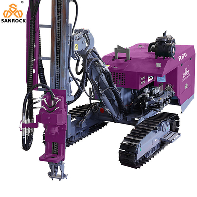 Machinerie de forage hydraulique DTH Machinerie minière Surface vers le bas La machine de forage de trous