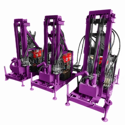 Machine de forage de puits d'eau Réglage rotatif de forage de puits Portable Equipement de forage de puits d'eau