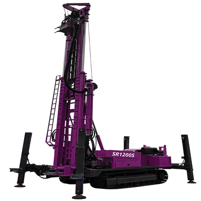 Forage de puits d'eau Force de levage 60T Forage de puits de forage Crawler Équipement de forage de puits d'eau