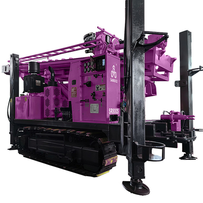 Machines de forage de puits d'eau portables Machines de forage de puits profonds Force de levage 52T