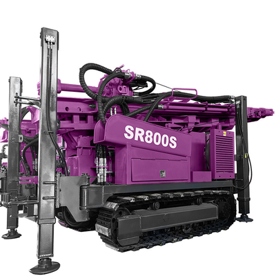 Forage hydraulique de puits Forage rotatif de puits machine de forage de puits profonds Forage portable de puits d'eau