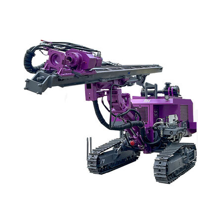 Foreuse de surface hydraulique pour forage DTH, machine de forage DTH portable à haute efficacité