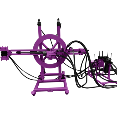 Machine de forage DTH souterraine à 360 degrés, équipement de forage de trous de mine, petite foreuse