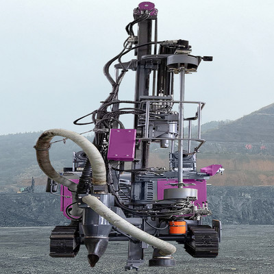 matériel de forage intégré par 194kw extrayant la chenille rotatoire DTH de forage forant Rig Machine