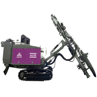 matériel de forage intégré par 194kw extrayant la chenille rotatoire DTH de forage forant Rig Machine