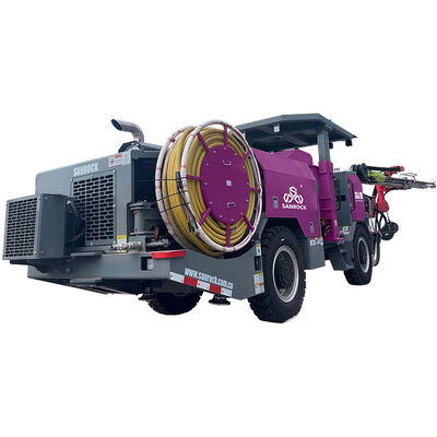 Underground Drilling Equipment Diesel Engine 66kw Construction Machine Tunneling Jumbo Drilling Rig