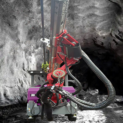 Single Face Boom Jumbo Drill Rig Tunnel Rock Borehole Drilling Equipment Underground Drilling Rig