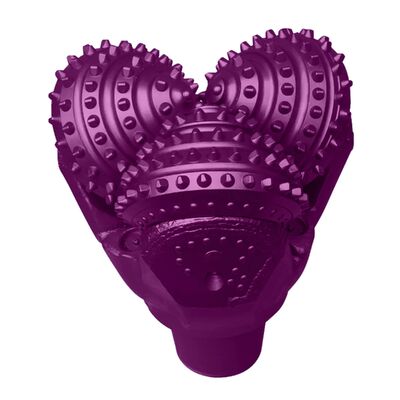 Bits de forage en roche dure à rouleaux géologiques pétroliers et en caoutchouc