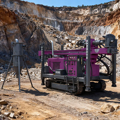 Forage à rouleaux de forage Puissance 129KW Circulation inverse Machine de forage RC Forage au noyau géologique