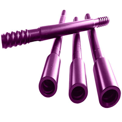 Heavy Duty Extension Rod T45 3660mm Mining Machine Parts Threaded Drill Pipe