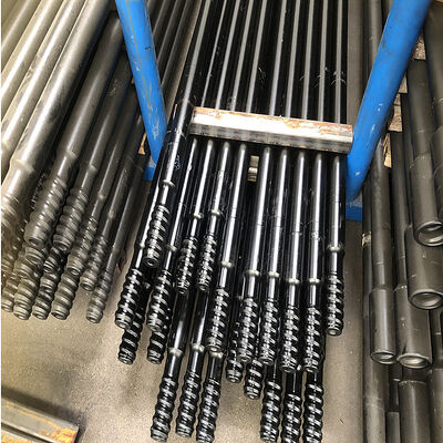T38 Trousse à filetage 3660 mm Longueur MF Trousse à filetage Pipe de forage minière