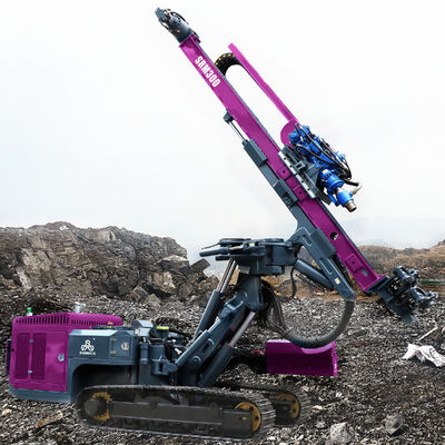 Foreuse hydraulique DTH pour forage de surface