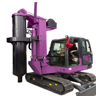 Machines de forage hydrauliques rotatives Autoroutes Génie municipal Machines de construction Machines de forage portables