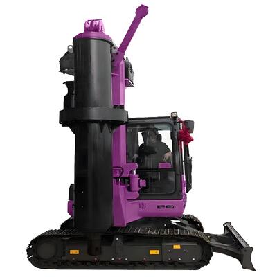 Machines de forage rotatives compactes Œuvres de construction urbaines Machines de forage à auger