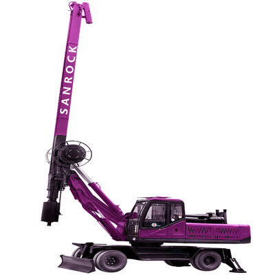 Machine de forage de forage à pile de forage de forage de forage de forage hydraulique