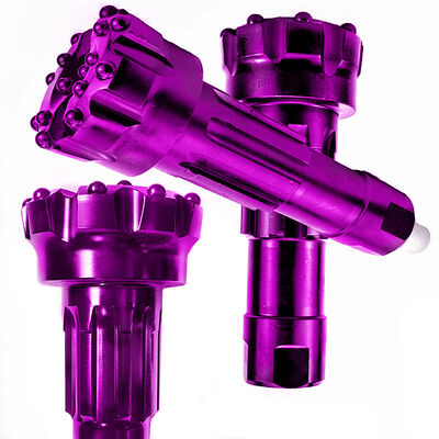 Minage DTH Forage Bit Traitement thermique Processus de forage en roche dure Outils de forage DTH Marteau et morceaux