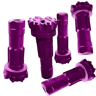 Buttons de marteau DTH Excellente stabilité et droiture des trous carrière minière Buttons de forage DTH