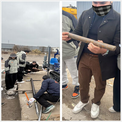 Carotteuse hydraulique portable pour forage au diamant, machine de forage de carottes pour l'exploitation aurifère