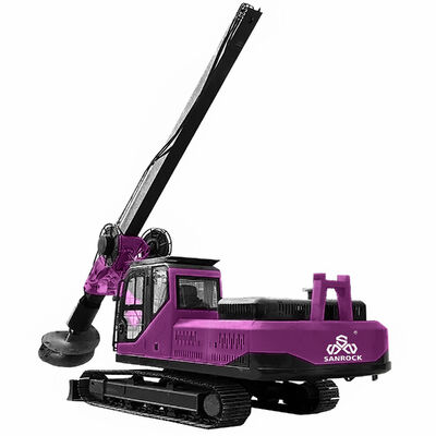 Appareil de forage rotatif Profondeur de forage 20m Équipement de forage pour la construction routière et municipale Appareil de forage portable