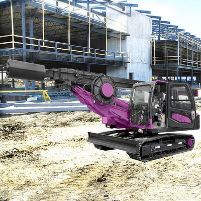 Machine de forage hydraulique pour forage de trous de forage