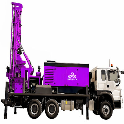Truck Mounted Water Well Drilling Rig High Torque and Feed Speed 300m Water Well Drilling Rig Manufacturer