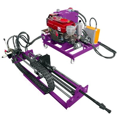 Plate-forme de forage DTH portative, machine de forage directionnelle horizontale compacte, plate-forme de forage hydraulique